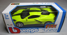 AV018 BURAGO BBURAGO STREET FIRE 1/43 CHEVROLET CORVETTE STINGRAY COUPE 2020