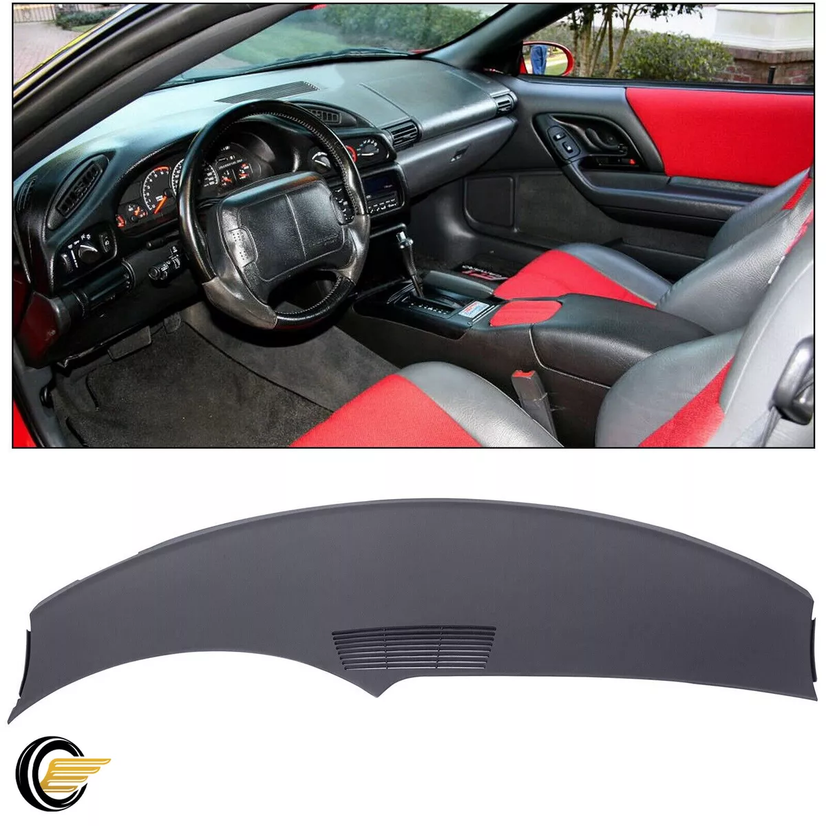 Upper Dash Pad Dashboard Replacement For 1993-1996 Chevrolet Camaro  Replacement