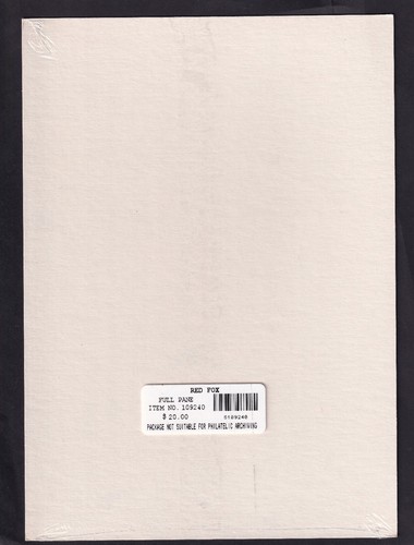 Scott #3036 Red Fox Full Sheet of 20 Stamps - Sealed - Picture 2 of 2