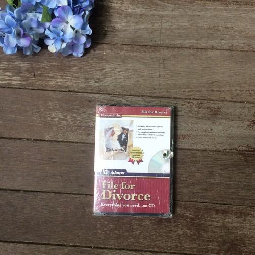 Brand New Sealed Adams File For Divorce Personal Law All 50 States on CD - 第 1/5 張圖片