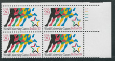 Scott 2748...29 Cent...world University Games... Plate Block