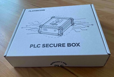 PLC Minting Box / PLC Secure Box - Crypto Miner  NEU Original Verpackt 