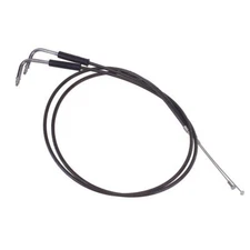 47 1/5” 120cm Smoky Black Throttle and Idle Cable Set for Harley Sportster Dyna