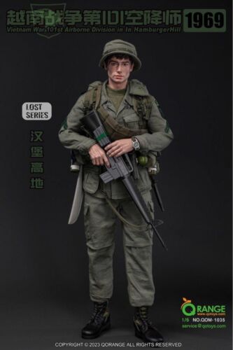 1:6 QOrange Vietnam War 101st Airborne Division Hamburger Hill 1969 12" Figure - Picture 5 of 18