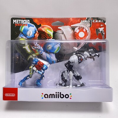 Nintendo Amiibo Metroid Dread Samus & EMMI Amiibo Double Pack Nintendo E.M.M.I.