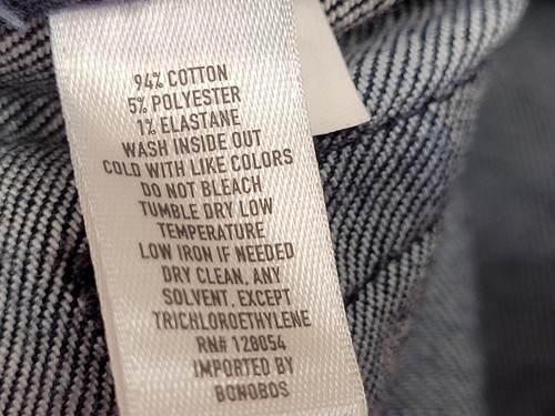 Bonobos Jeans Mens Tag 32x30 Blue Denim Slim Straight Dark Wash Stretch USA EUC - Picture 5 of 10