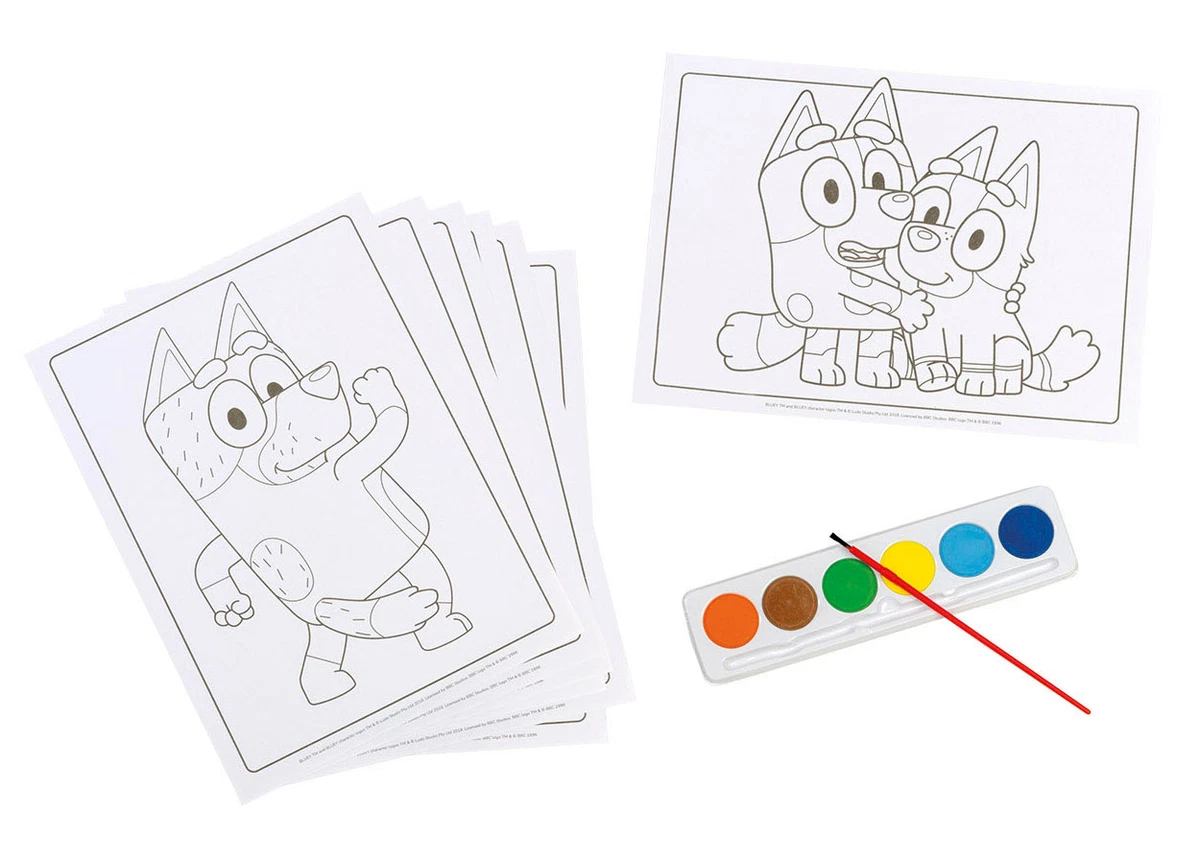 Coloring page Bluey 3