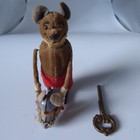 New ListingMega-Rare Pre-War Schuco Momma W Baby Mouse Wind-Up Dancing Toy Figure