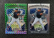 JOSE RAMIREZ 2021 Panini Mosaic Producers Green Prizm + base