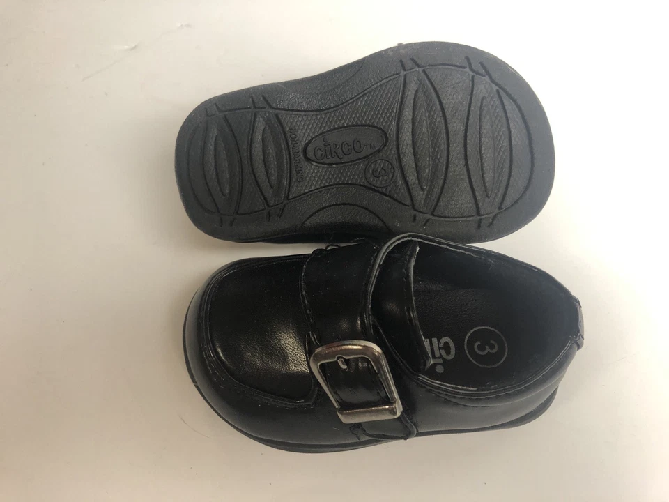 Zapatos de vestir Circo Mick negros Monk Stray bebé niño talla 3 (6-9 meses) Foto 4 de 4