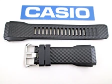 Genuine Casio Pro Trek WSD-F30 WSD-F30-BK WSD-F30-RG black resin watch band