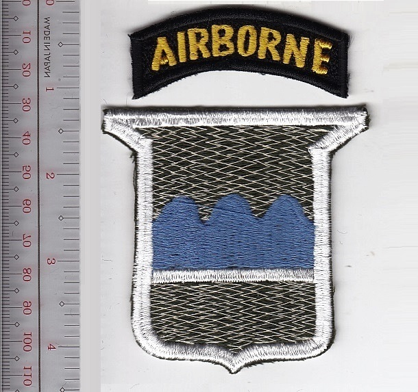 US Army Post WWII 80th Infantry Division Airborne Blue Ridge