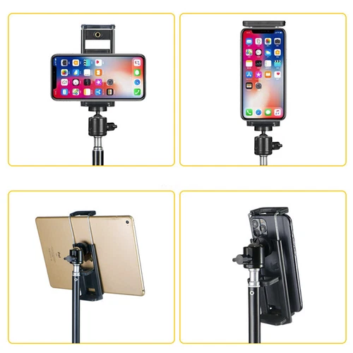 Höhenverstellbar Stativ Ständer Halterung für Tablet Handy Smartphone flexibel - Bild 10 von 19