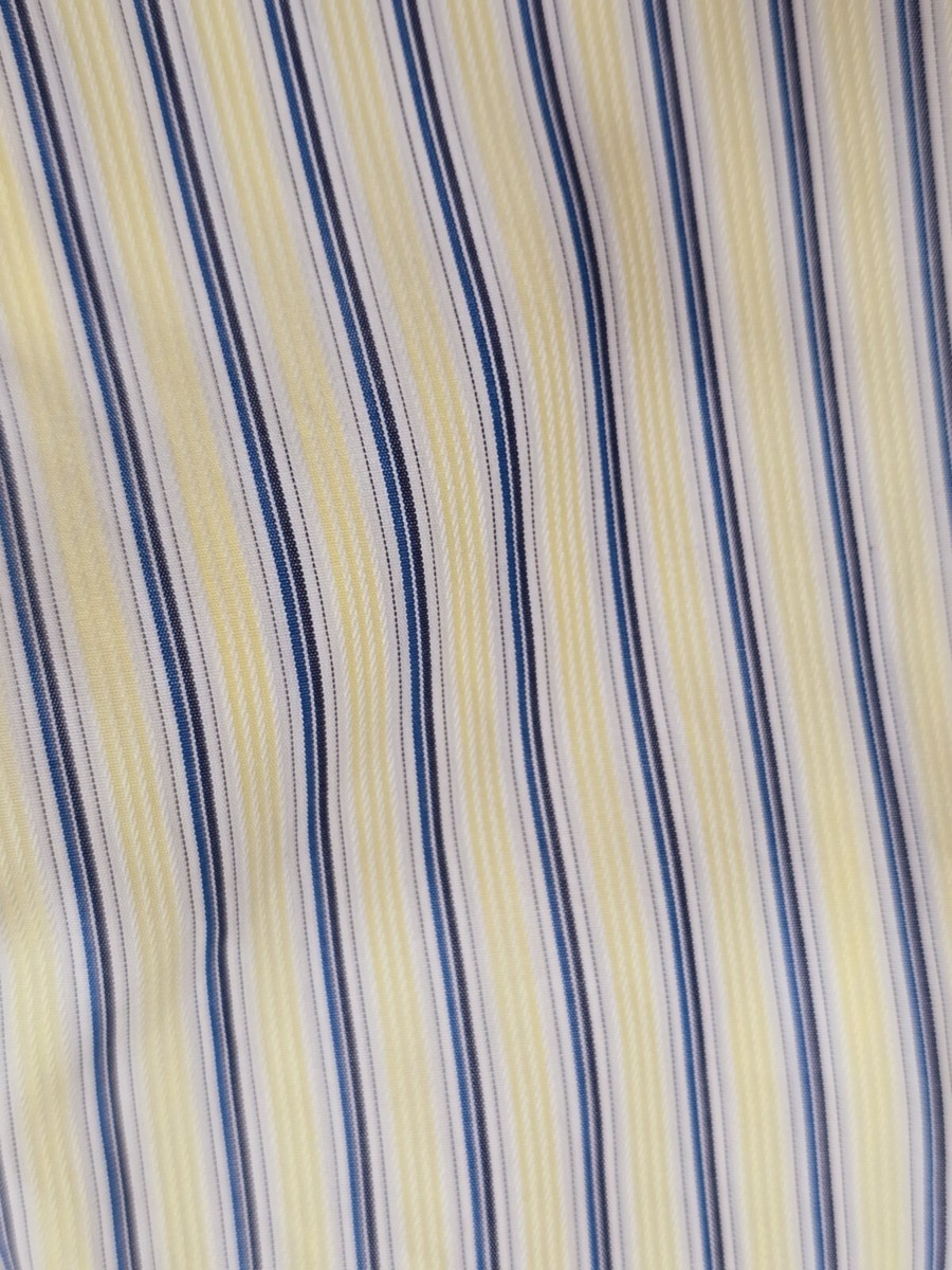 Ermenegildo Zegna Men's Multicolor Striped Button Up Shirt