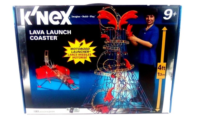 knex lava launch coaster