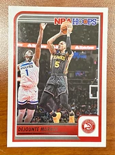 2023-24 PANINI HOOPS DEJOUNTE MURRAY #141 ATLANTA HAAWKS