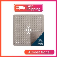 SlipX Solutions Essential Square Shower Mat, 21"x21", Grippy Textured Surface, 2