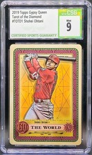 Shohei Ohtani 2019 Topps Gypsy Queen - Tarot of the Diamond  #TOTD1 CSG 9 Mint 