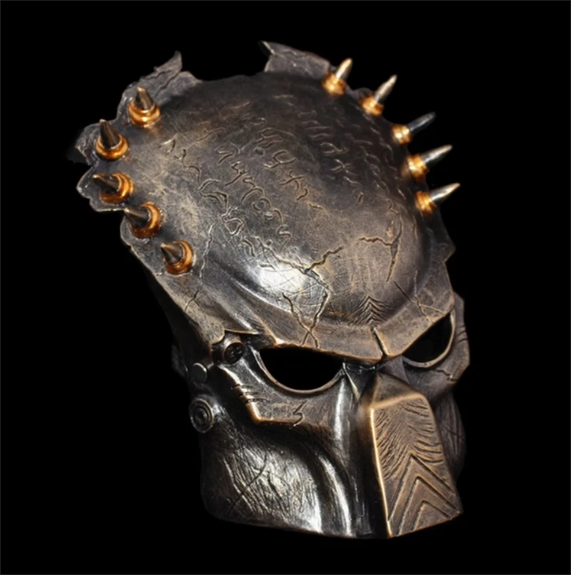 Alien vs Predator AVP Lone Wolf Predator Mask Collection Resin Mask Cosplay Prop - Image 4 of 4