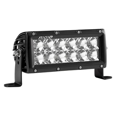 Rigid Industries 106113 E-Series Pro 6'' 80W Dual Row Flood Beam LED Light Bar