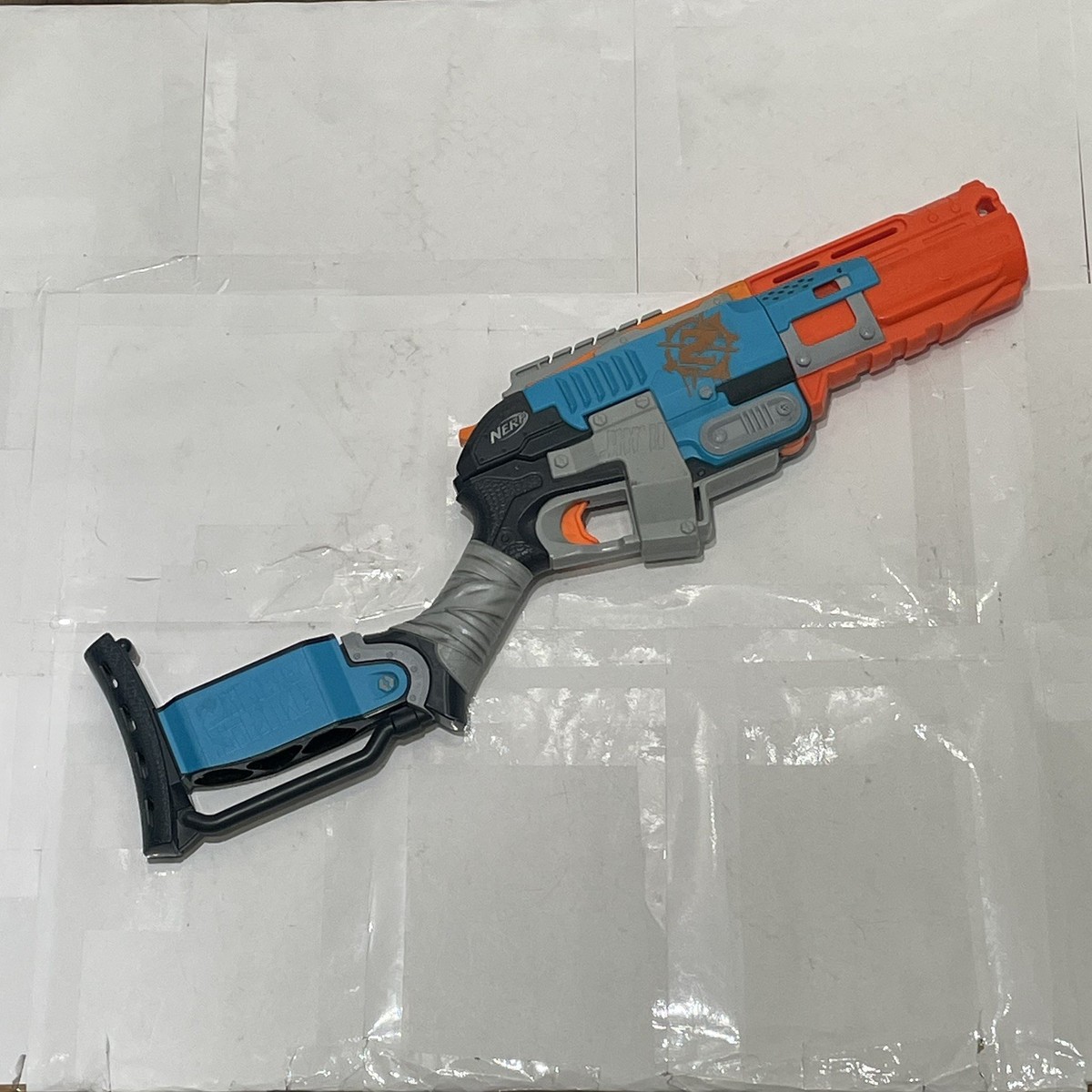 NERF Zombie Strike スレッジファイア 新品 NERF Zombie Strike Sledgefire Blaster Dart Gun Shotgun No Shell