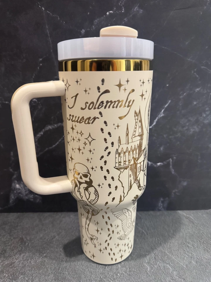 Harry Potter Wizard 40-Ounce Stainless Steel Tumbler - Image 3 of 4