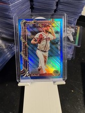 2025 Topps Holiday - Chris Sale #H98 Holiday Blue Metallic Glitter