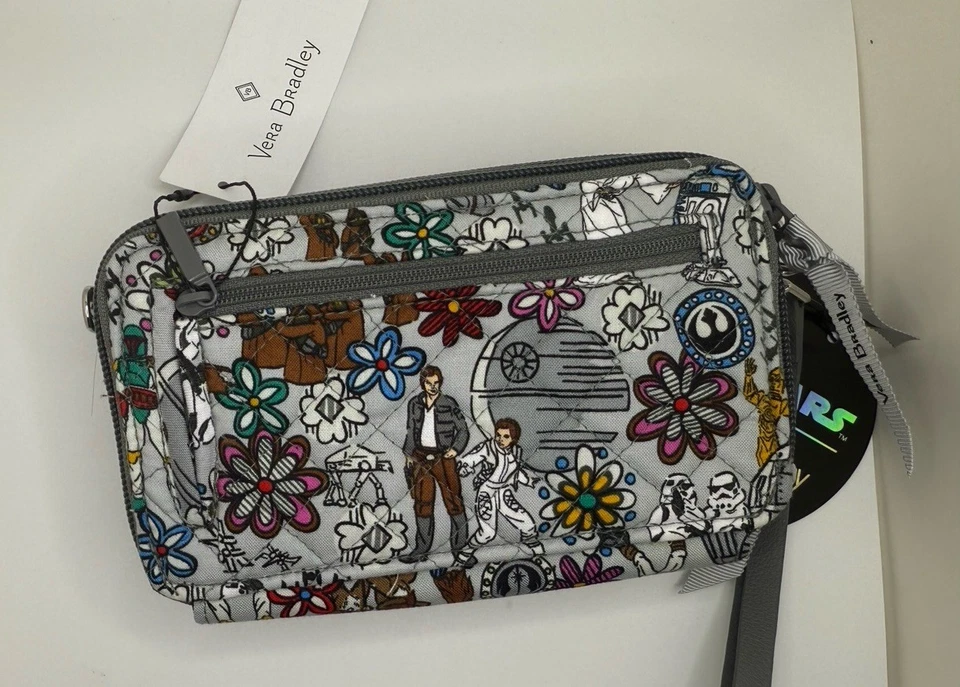 Vera Bradley Star Wars Far Away Light Vs. Dark RFID All In One Crossbody Bag NWT - Image 2 of 3