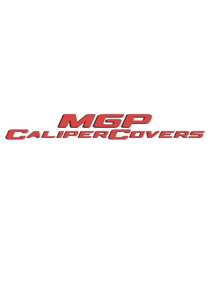 Cubiertas de pinza de freno rojas MGP 10256SF16RD para Ford Expedition 2021-2024 Foto 2 de 3