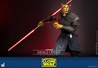 Hot Toys Star Wars: The Clone Wars SAVAGE OPRESS 1/6th Scale