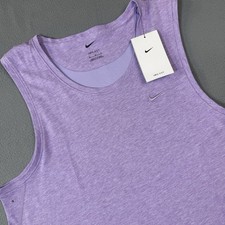 Nike Primary Dri-Fit Versatile Tank Top Shirt Purple Mens Medium DV9833-515