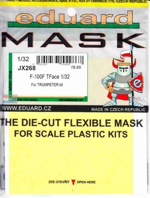 EDUJX268 1:32 Eduard Mask - F-100F Super Sabre TFace (TRP kit)