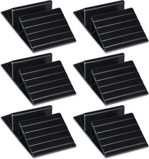 6 Pcs Pet Gate Support Feet Freestanding Dog Gates Stabilizer Feet Plastic Trian