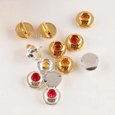 1pc Bottom Inflatable Fill Valve Cover Gold Silver for S.T DuPont L1 BR Lighter