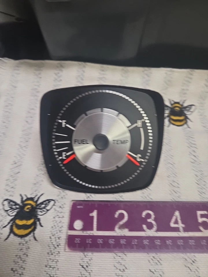 1971-1974 71 72 73 74 1972 1973 AMC Javelin medidores de temperatura/combustible funcionando Foto 2 de 4