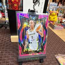 panini 2025 select concourse aziaha james #76 pink ice prizm RC Dallas wings
