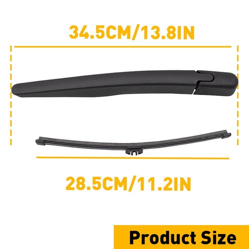 Rear Wiper Blade Assembly Arm Fit Ford 2013-2017 ESCAPE 2011-2018 EXPLORER - Foto 3 di 16