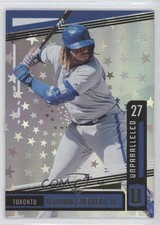 2020 Panini Chronicles Unparalleled Astral Vladimir Guerrero Jr #16 9o3