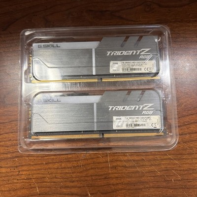 G.Skill Trident Z RGB DDR4-3600MHz C16 32GB (16GB X2) Memory Kit