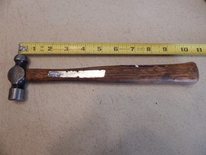 BLUE POINT BP 4B 4 Oz BALL PEEN WITH WOOD HANDLE  USA