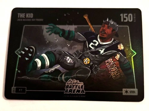 2026 Bo Jackson Battle Arena THE KID Ken Griffey Jr #P-7 Release Day Promo Steel