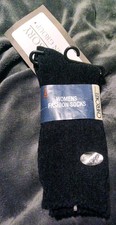 Socks Cherokee Women Black Size 9-11 NWT Circa: 2001. Sample Type, New Condition