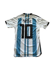 New ARGENTINA ADIDAS ORIGINAL WORLD CUP 2022 STADIUM AEROREADY JERSEY MESSI SZ S