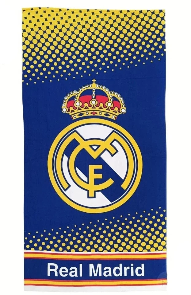Real Madrid CF Bath Beach Towel 140 x 70 cm - Fast Dry