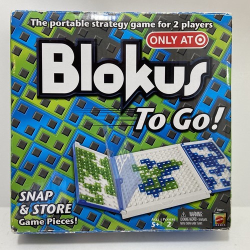 Blokus To Go 2 Player Game 100% Complete Snap And Store Target Exclusive 2009 - Picture 9 of 13