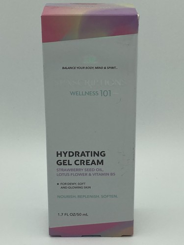 SPAScriptions 101 Hydrating Gel Cream 1.7 oz Strawberry Seed Lotus V-B5 GLOW