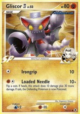 Gliscor [4] - 62/111 - Common PL/MP, English Pokemon Rising Rivals