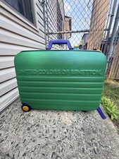 Borsa valigia da viaggio vintage United Colors Of Benetton guscio rigido