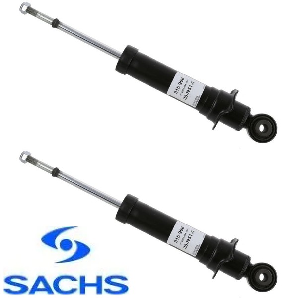 2X StoßDäMpfer Sachs 315960 2 StossdäMpfer Rechts Links Hinterachse-image