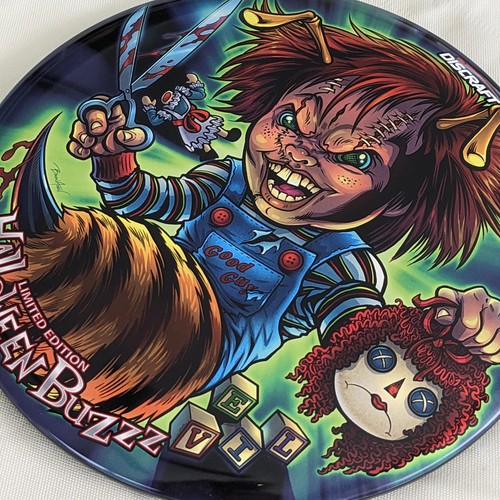 DISCRAFT ESP BUZZZ 175g, LIMITED HALLOWEEN 2022 SUPERCOLOR, CHUCKY, CHILD'S PLAY - Picture 2 of 4